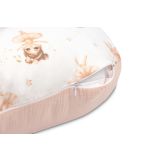 Cojín de Lactancia Muselina Rosa Ballerinas – Almohada Ergonómica Multifuncional para Bebé 0+ - imagen 3
