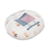 Cojín de Lactancia Muselina Rosa Ballerinas – Almohada Ergonómica Multifuncional para Bebé 0+ - imagen 4