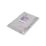 Protector de Cuna Reversible de Muselina 180x40 cm – 3 Paneles con Lazos – Teddy Grey - imagen 4