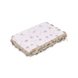 Protector de Cuna Reversible de Muselina 180x40 cm – 3 Paneles con Lazos – Dandelions Beige - imagen 5