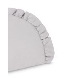 Set para Carrito de Bebé Muselina y Algodón Teddy Gris – Manta y Almohada Reversible 0+