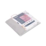 Set para Carrito de Bebé Muselina y Algodón Teddy Gris – Manta y Almohada Reversible 0+