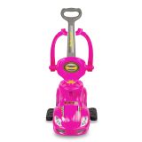 Correpasillos 2 en 1 Race Car con Sonidos para Niños de 12 a 36 Meses – Con Asa, Barrera y Espacio de Almacenaje-Rosa - imagen 6