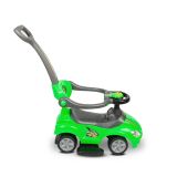 Correpasillos 2 en 1 Race Car con Sonidos para Niños de 12 a 36 Meses – Con Asa, Barrera y Espacio de Almacenaje-Verde - imagen 8