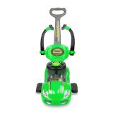 Correpasillos 2 en 1 Race Car con Sonidos para Niños de 12 a 36 Meses – Con Asa, Barrera y Espacio de Almacenaje-Verde - imagen 4