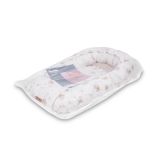 Nido para Bebé de Muselina Beige Dandelions 80x45 cm con Almohada – Seguro y Reversible