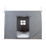 Funda gris para Cama Tipi 70 x 140 cm 
