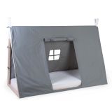 Funda antracita para Cama Tipi 90 x 200 cm 