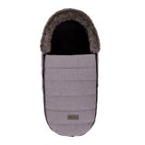 Saco universal para silla de paseo - Fur Melange Gris de Kikkaboo - imagen 4