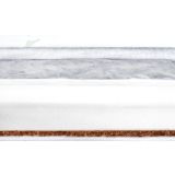 Colchón para cuna de 60 x 120 cm Luxe Aloe Vera Coco-Espuma-Coco , 11 cm de grosor - imagen 6