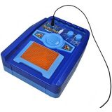 Juego de Guitarra eléctrica + Amplificador + micrófono con Soporte Azul para niños a Pilas  - imagen 5