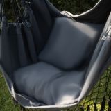 Hamaca Brasileña Gris Oscura 150 x 120 cm - imagen 55