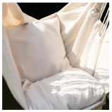 Hamaca - Silla Colgante - Hamaca Brasileña Beige + 2 cojines - imagen 31