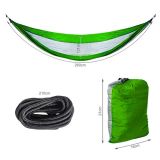Hamaca ultraligera para camping, viaje, playa, jardín, 260 x 140 cm - imagen 8