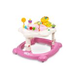 andador bebe rosa