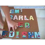 Letras 3D para nombre de niña y niño
