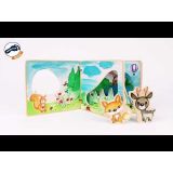 small foot design - Bilderbuch Waldlandschaft, interaktiv / Picture Book Forest, interactive