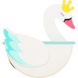 Hucha de madera Cisne