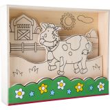 Imágenes para colorear de madera Granja - imagen 25