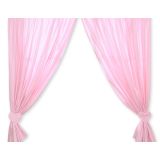 Cortinas de Bebé My Sweet Baby - Corazones Colgantes Rosa