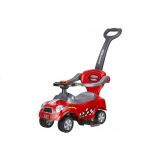 Cochecito Coupe Manual con Mango para Padres - Rojo