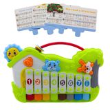 Tarjetas Musicales de Piano Xilófono del Bosque 5pcs