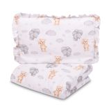 Juego de Funda Nórdica Sensillo Teddy Grey 100x135 cm para Bebé - imagen 2