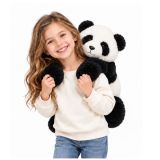 Panda de peluche grande decorando la habitación infantil