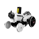 Coche Lanzador de Foam 2 en 1 Control Remoto Blanco