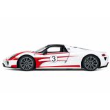 Coche de control remoto Porsche 918 Spyder Rastar 1:14 Blanco