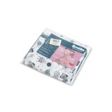 Muselinas Sensillo para Bebé - Paquete de 4 Piezas Rosa y Azul - imagen 2