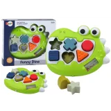 Puzzle Sensorial de Dinosaurio con Melodías para los Más Pequeños