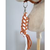 Tether para Caballo de Madera My Sweet Baby - Blanco y Jengibre