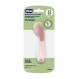 Cuchara Ergonomica Chicco para Bebés 8M+ Melocotón - imagen 2