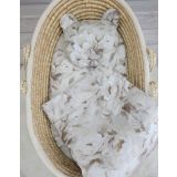 Juego de Cuna My Sweet Baby Duvet con Almohada Teddy Peonies Beige - imagen 3