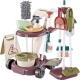 Kruzzel Kit de Limpieza Infantil 18 en 1 - Juguete Educativo