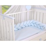 Protector de Cuna Knot Bumper - My Sweet Baby en Azul - imagen 2