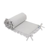 Protector de Cuna con Volantes My Sweet Baby - Gris