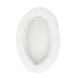 Nido Cambrass Regent crema, detalle reborde acolchado 100% algodón