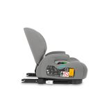 Silla de auto Caretero IRBIS I-SIZE Graphite instalada en un vehículo.