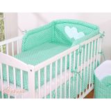 Juego de Cuna 2 Piezas My Sweet Baby - Corazones Colgantes - imagen 3
