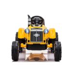Tractor Eléctrico Ride-On Amarillo Lean cars para Bebés