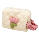 Juego de belleza de madera con acabado elegante y duradero.