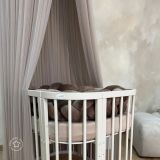 Dosel de techo de tul – Taupe