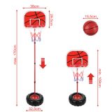 Canasta de Baloncesto Ajustable Iso trade 170 cm para Niños - imagen 3