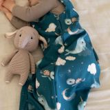 Saco de dormir Waldin listo para usar en la cuna o el cochecito