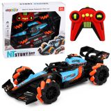 Coche RC 360° con luces brillantes y diseño deportivo