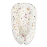Baby Nest Double-sided Premium Cocoon For Infants Bobono- Forest Softness