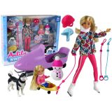 Patines de Muñeca Anlily para Deportes de Invierno