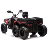 Cuatrimoto ATV a Batería con Remolque JC606 24V 4x4 Rojo